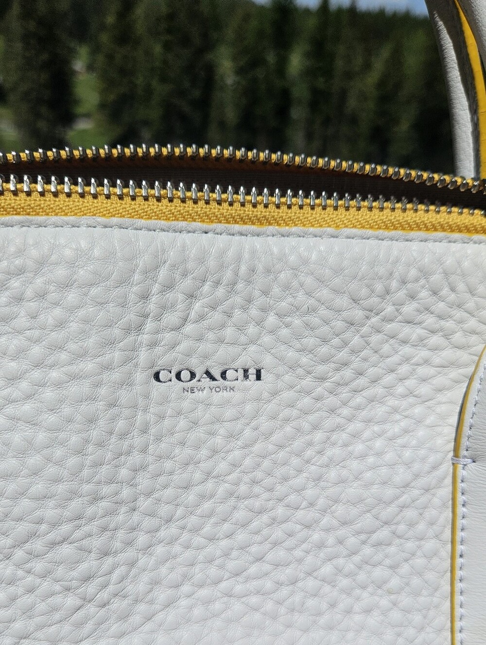 Coach Bleecker Edgepaint Leather Preston Satchel. - Picture 2 of 7
